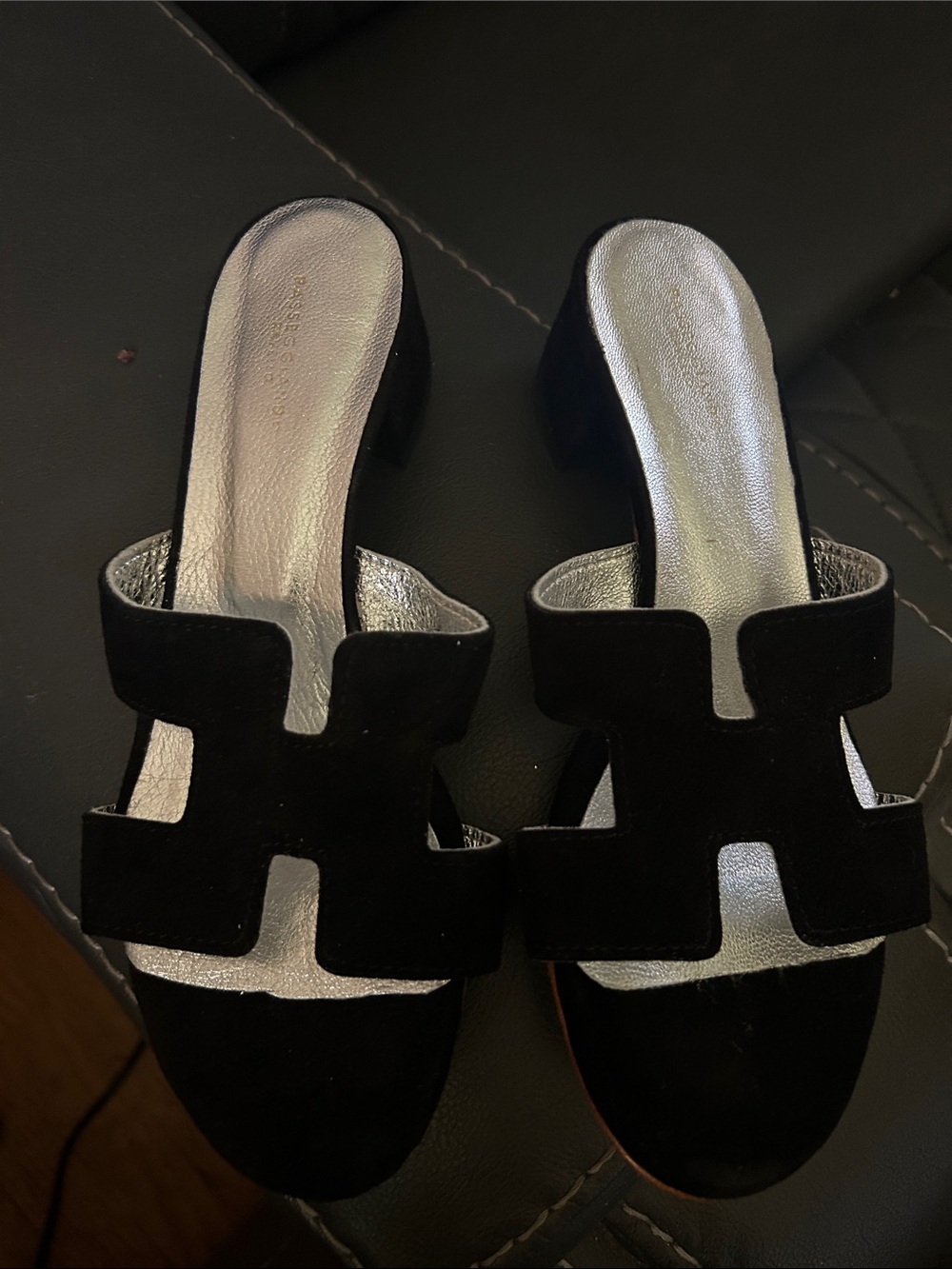 Exquisite Passeggiano Ravello signature sandals 🖤🖤🖤🖤